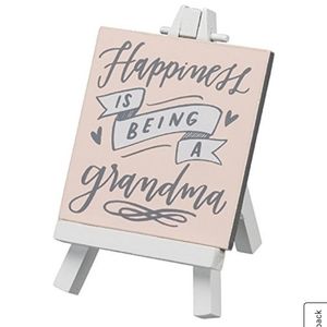 Happiness is Being a Grandma Mini Easel